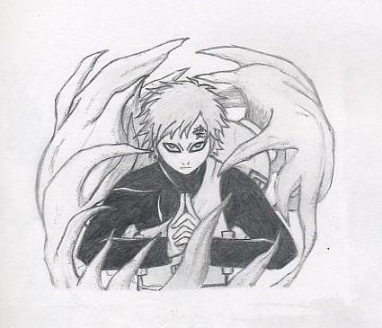 Gaara And His Sand