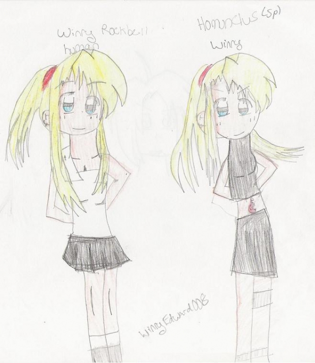 Winry (two Forms)
