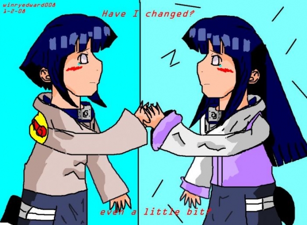 Hinata Hyuga: Then And Now