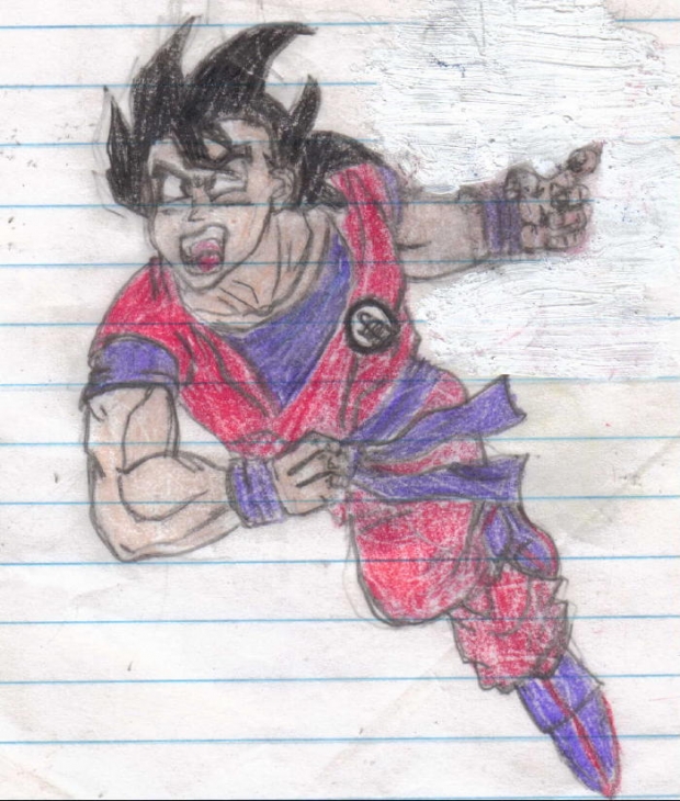 Goku Flying