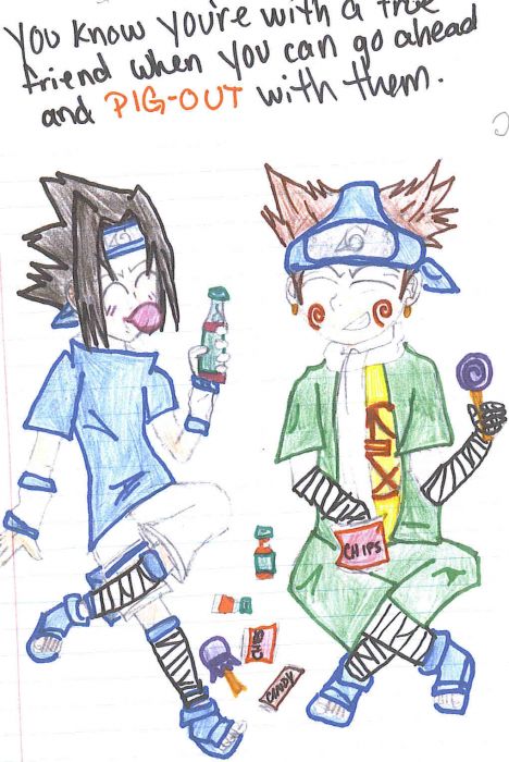 Sasuke And Choji