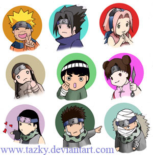 Naruto Chibis