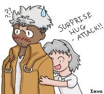 Surprise Hug Attack!