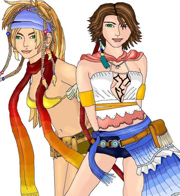 Yuna And Rikku