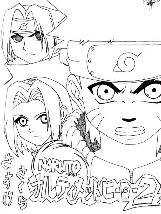 Naruto, Sasuke&sakura