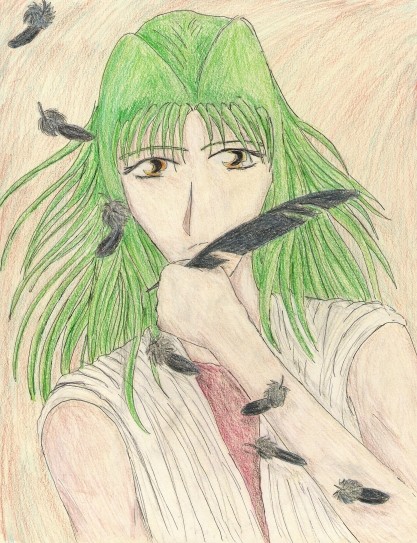 Itsuki With Feathers