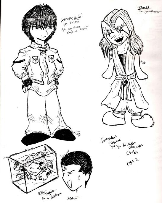 Somewhat Obscure Yyh Chibis P.2