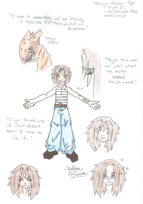 Original Tatsuya Character Sheet