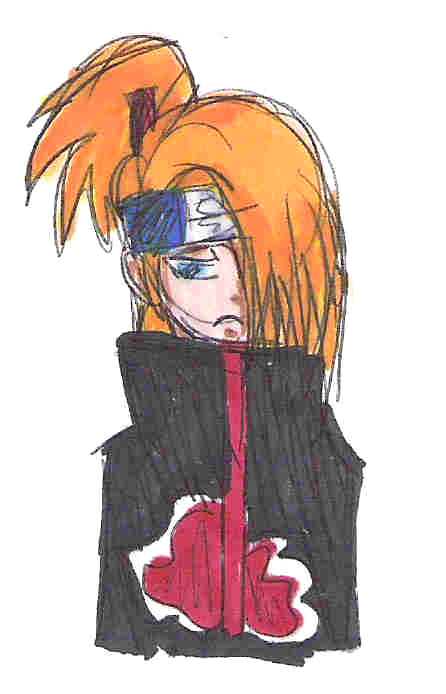 Sad Deidara Chibi