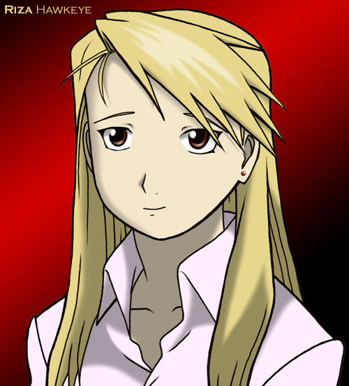 Riza W/ Hair Down