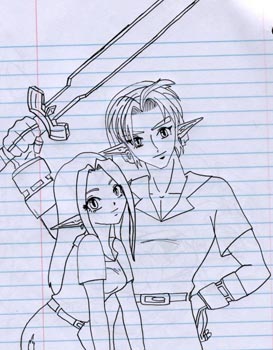 Link And A Girl