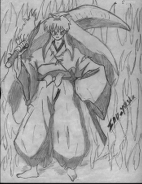 Inuyasha With Tetsaiga