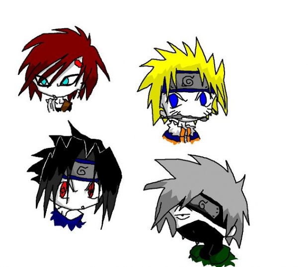 Naruto Chibis Omfg!