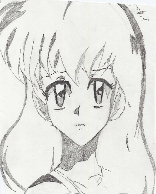 Kagome My 1st Time Drawing Her