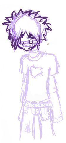 Emo Boy Thing Sketch Bla