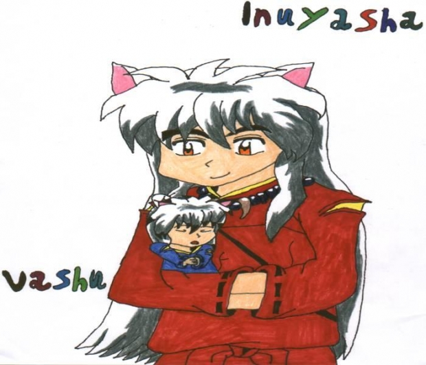 Inuyasha & His Son Vashu