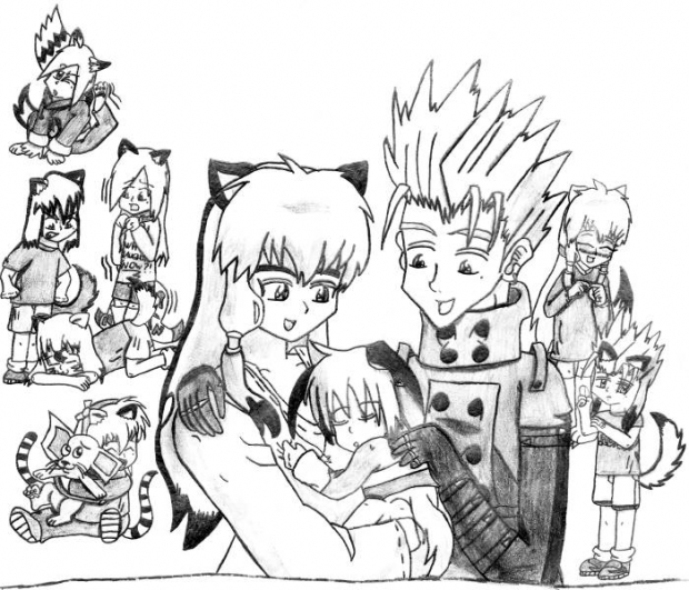 Vash & Kaze's Family