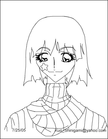 Yzak-chan-in A Sweater! (b&w)