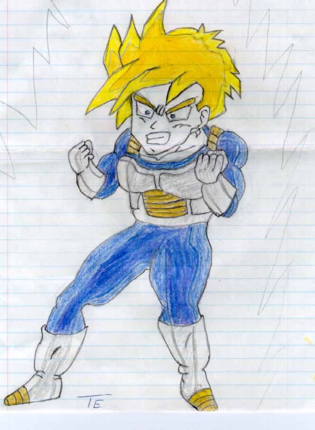 Kid Gohan Powers Up