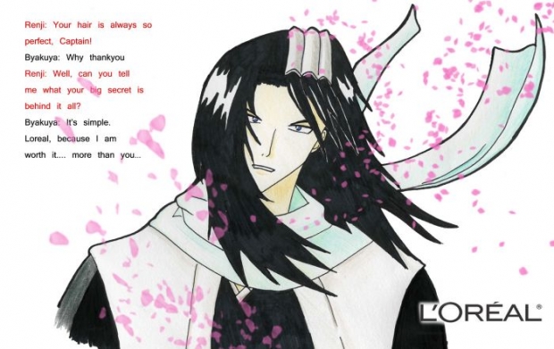 Byakuya's Beauty Ad   #1