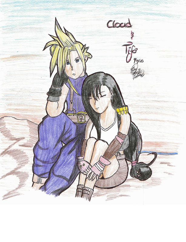 Cloud And Tifa