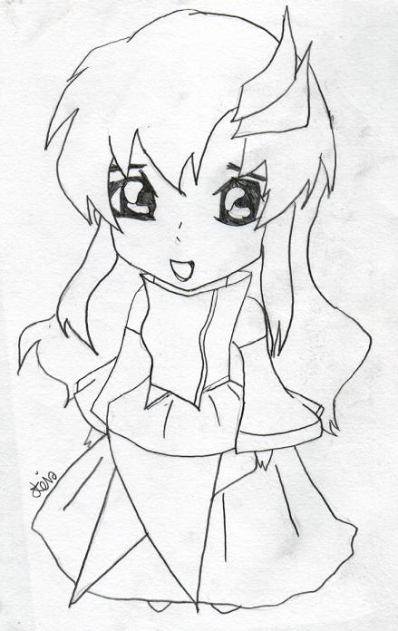 Lacus Chibi Style..