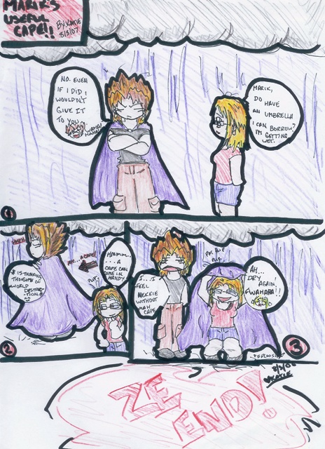 Marik's Useful Cape (comic)