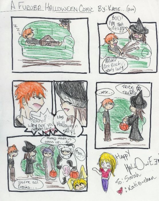 A Verly Late Halloween Furuba Comic