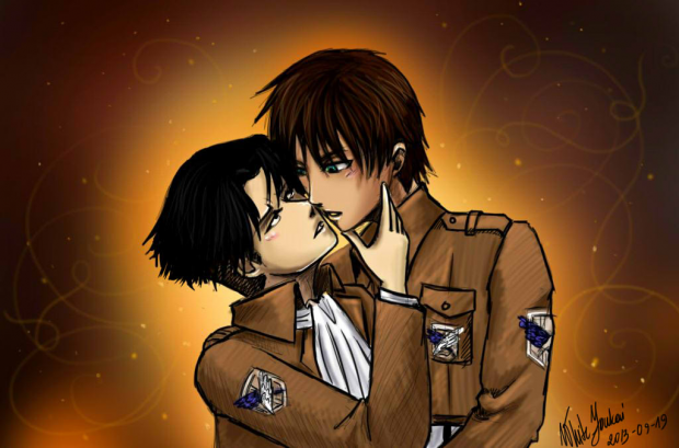 Levi and Eren