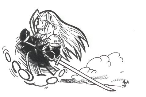 "run, Sephiroth, Run!"