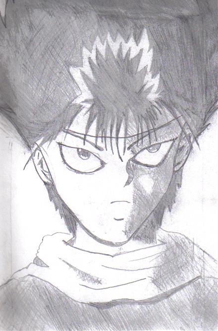 Hiei Sketch Thing