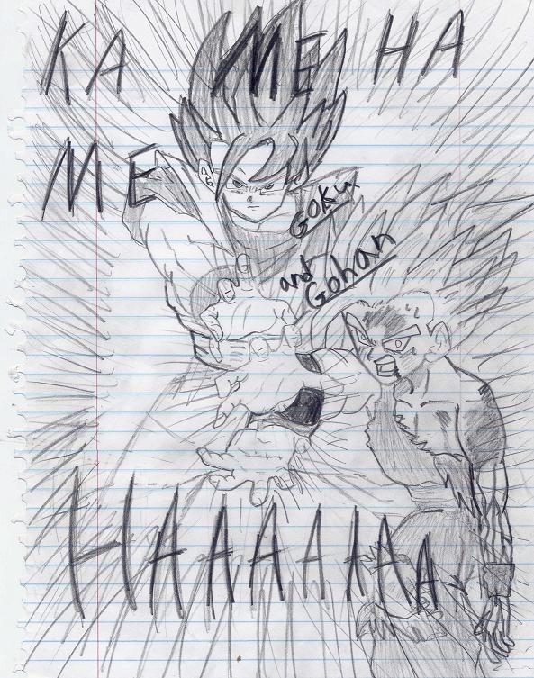 Gohan And Goku, Ka Me Ha Me Haaaa!!