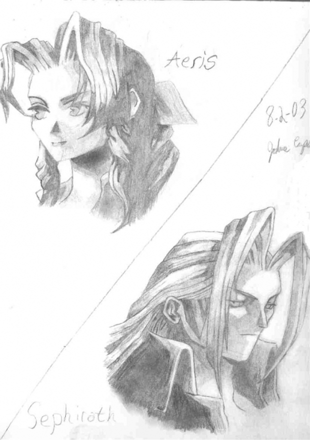 Aeris And Sephiroth