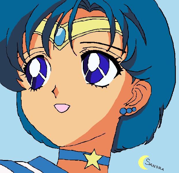 Sailor Mercury (coloriert)