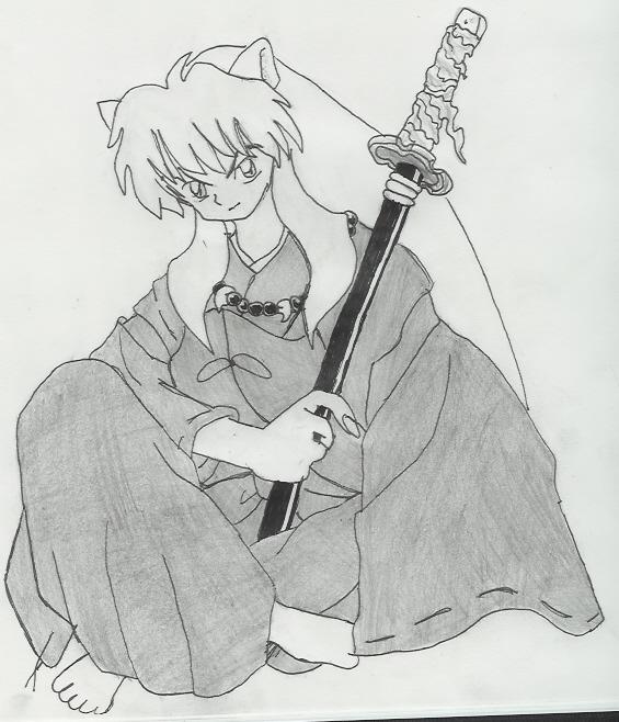 Manga Style Inuyasha