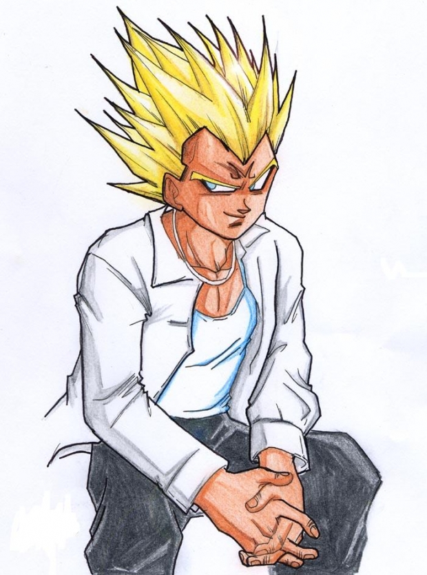 Dressed Up Majin Vegeta