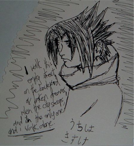 Lonely Sasuke