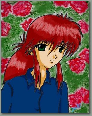 Kurama and Roses