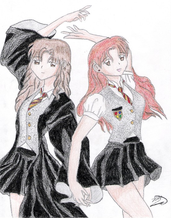 Hermione And Ginny