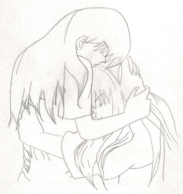 Inuyasha And Kagome Hug