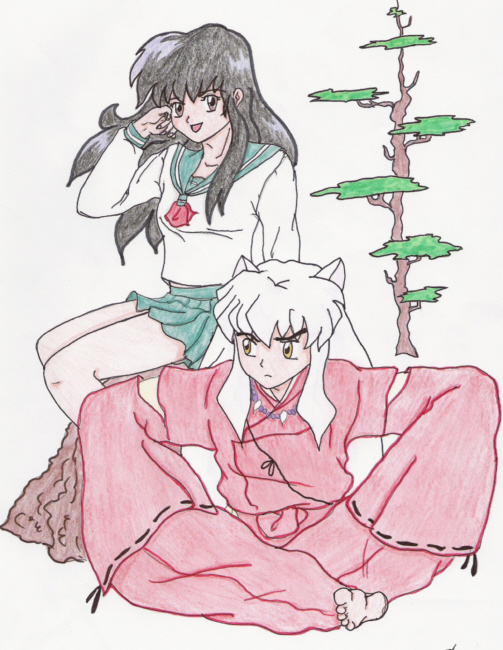 Inuyasha And Kagome (again!!)