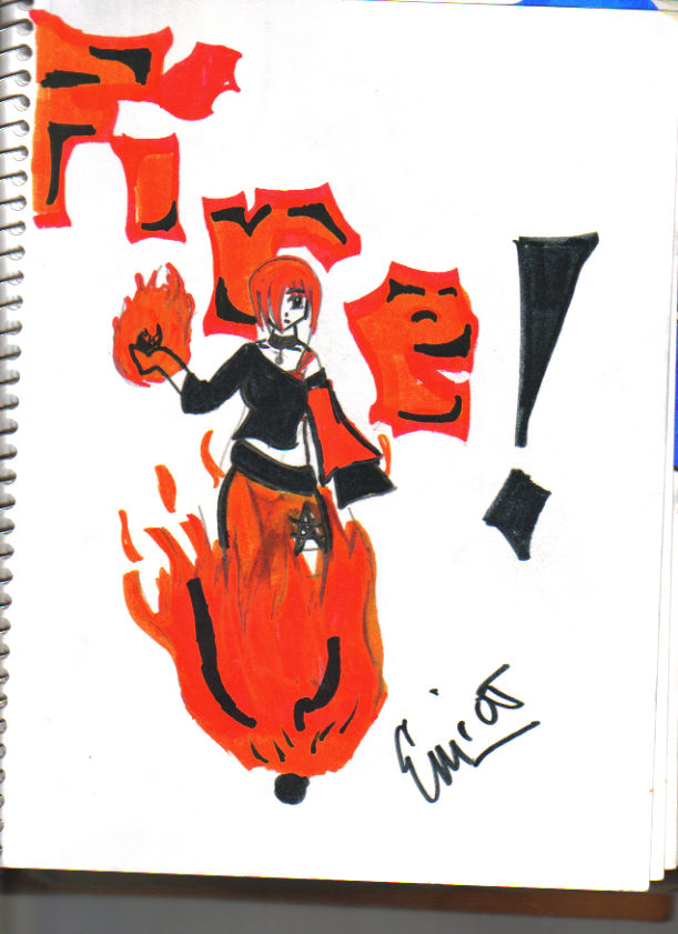 Fire-girl