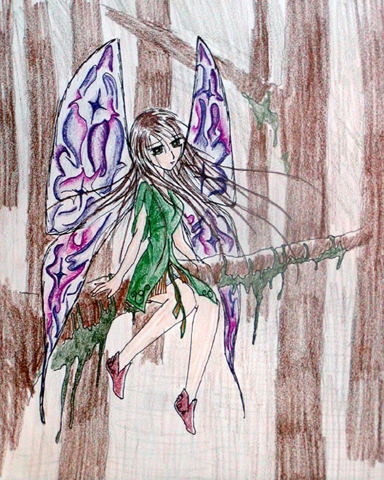 Fairy In The Woods