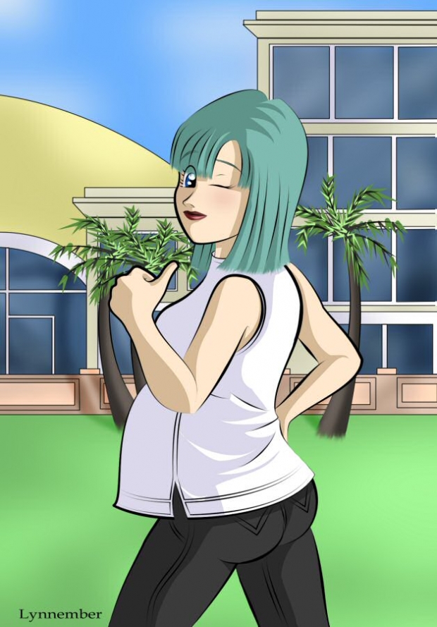 Pregnant Bulma