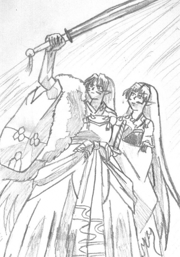 Ayumi And Sesshomaru