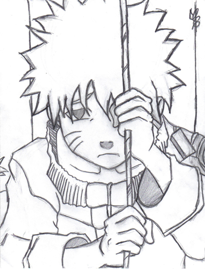 Naruto On The Swing