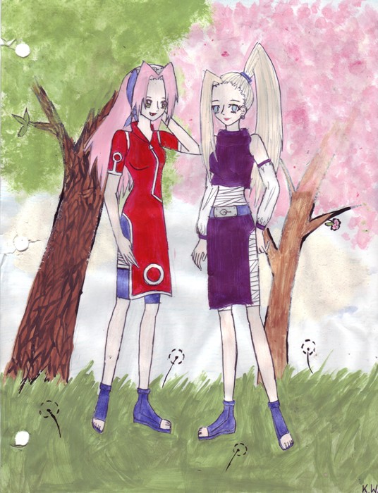 Sakura And Ino