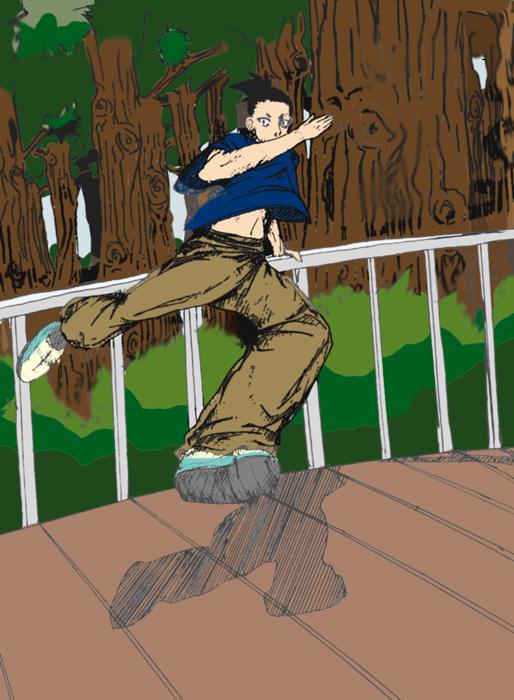 Coloured Shika Jump