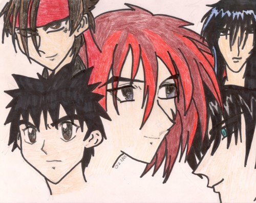 Guys Of Rurouni Kenshin