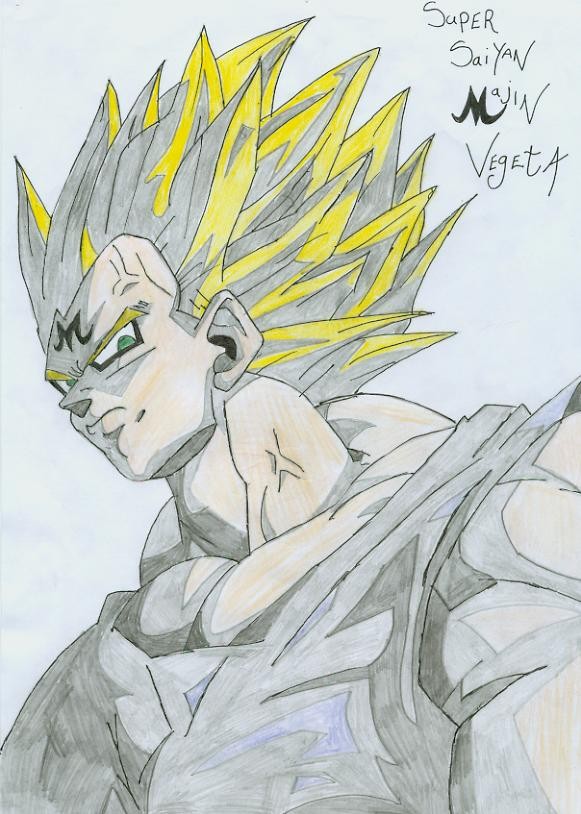 SSJ-2 Majin Vegeta